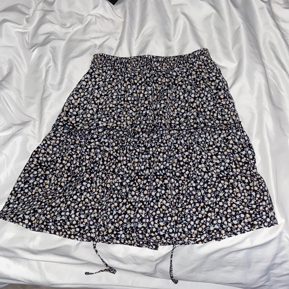 Skirt flower print - Picture 1 of 4